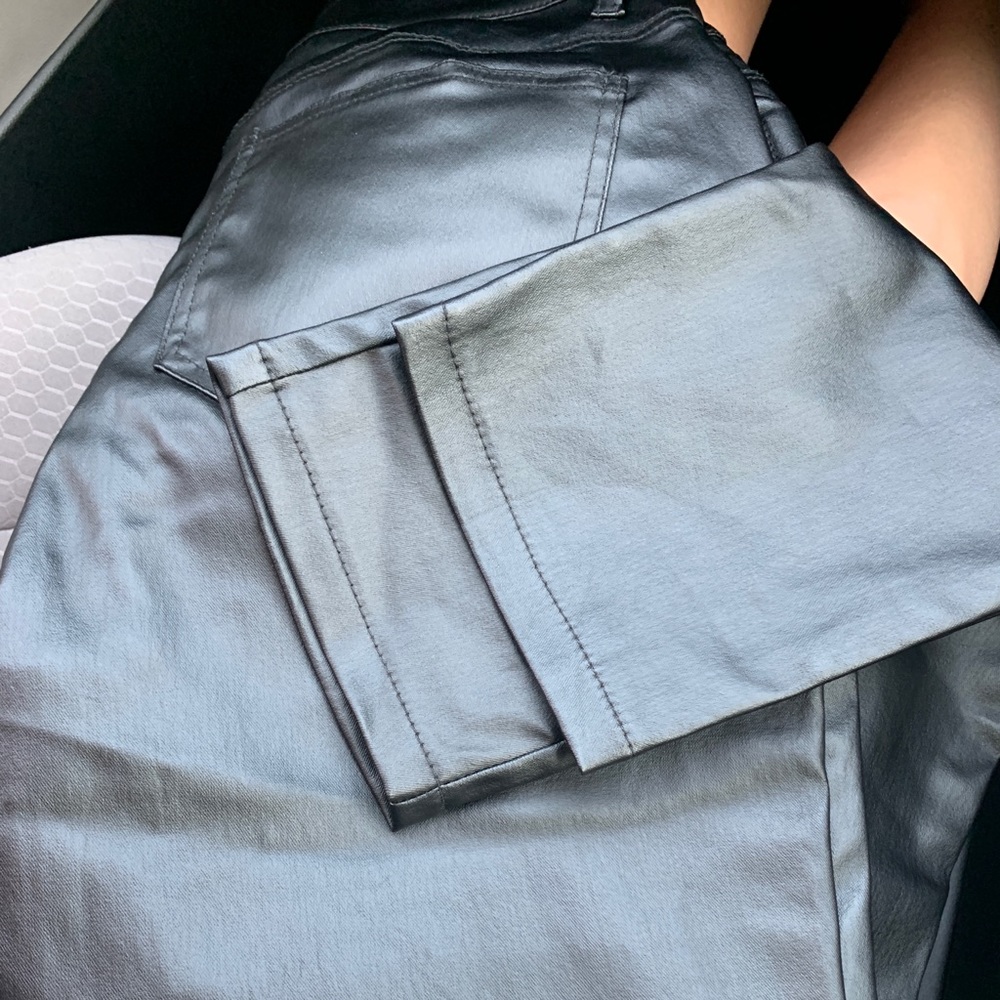 Black Leather Pants.